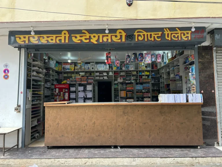 Saraswati Stationers and Gift Palace stationery shop in Jaipur