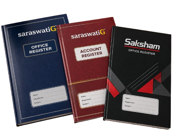 Office and account registers for business and record keeping
