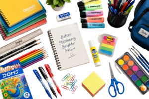 Premium stationery products at Saraswati Stationers Jaipur